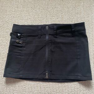 Lip Service mini skirt with studs